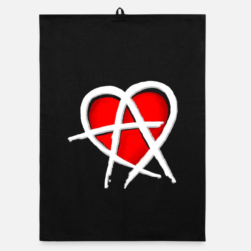 Anarchy & Love Organic Geschirrtuch