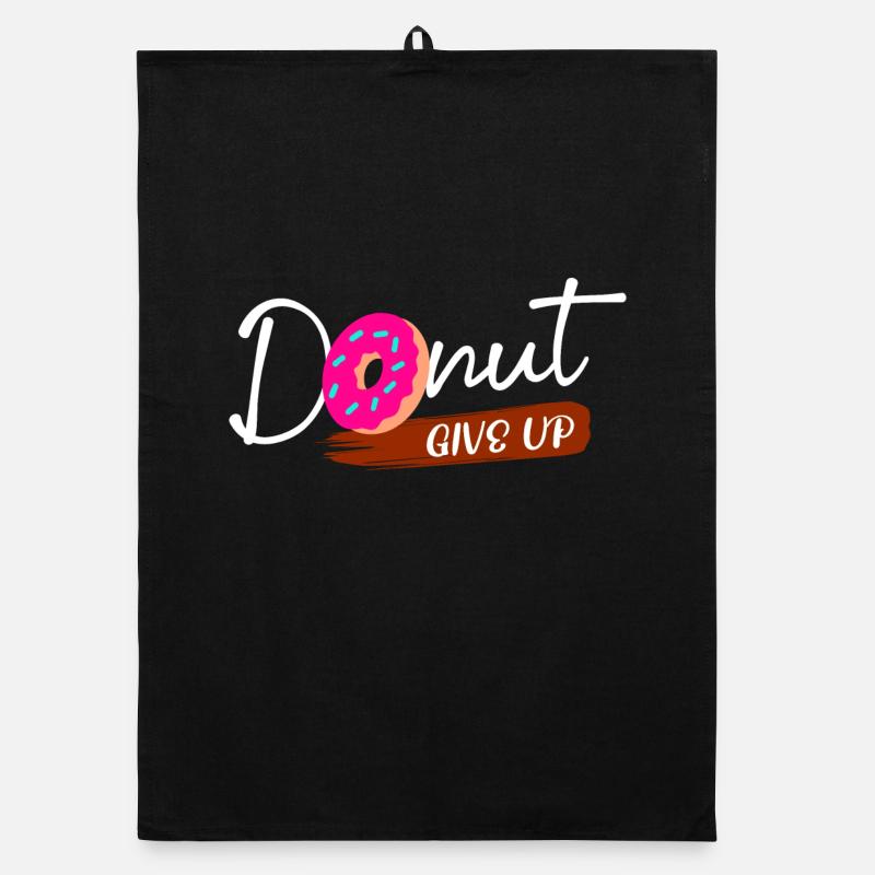 Sweets Statement Donut Snacking Baking Organic dish towel