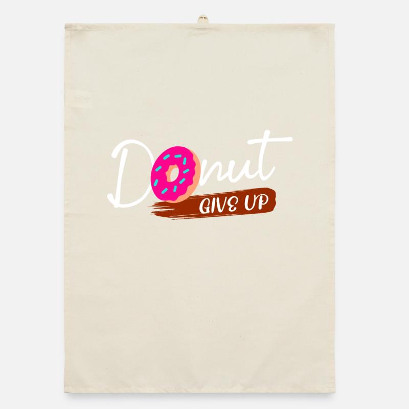 Sweets Statement Donut Snacking Baking Organic dish towel