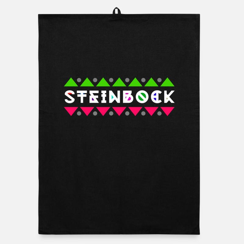 Aberglaube Sternbild Horoskop Steinbock Astrologie Organic Geschirrtuch