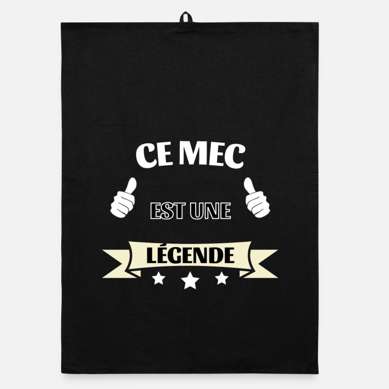 Ce mec est une légende Torchon bio