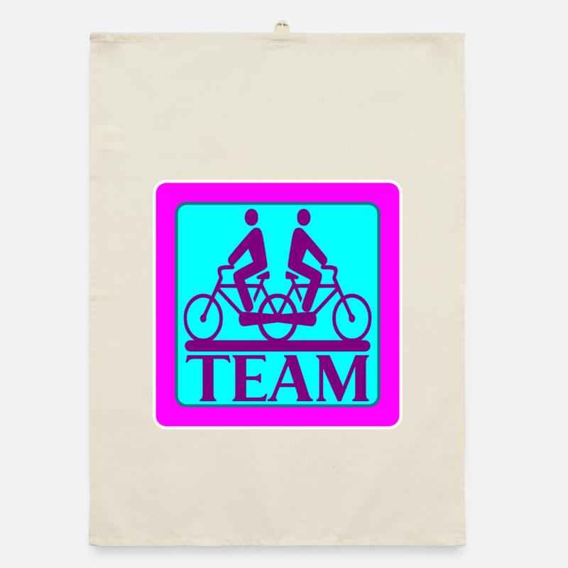 TEAM PROBLEMS - BIKE Organic dish towel