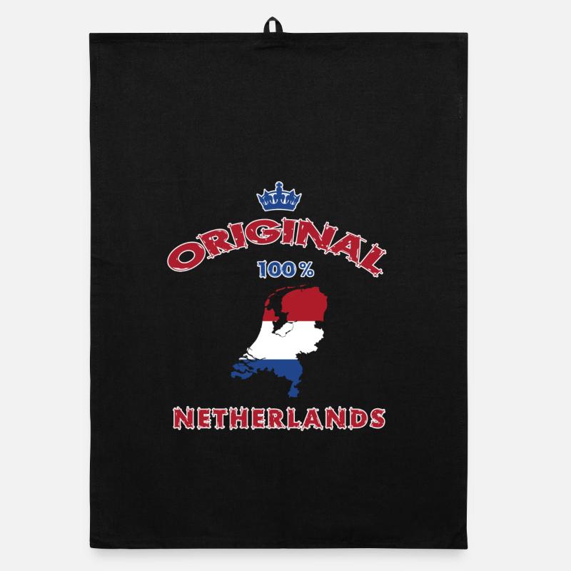 Niederlande Original 100% Flaggen Design Organic Geschirrtuch