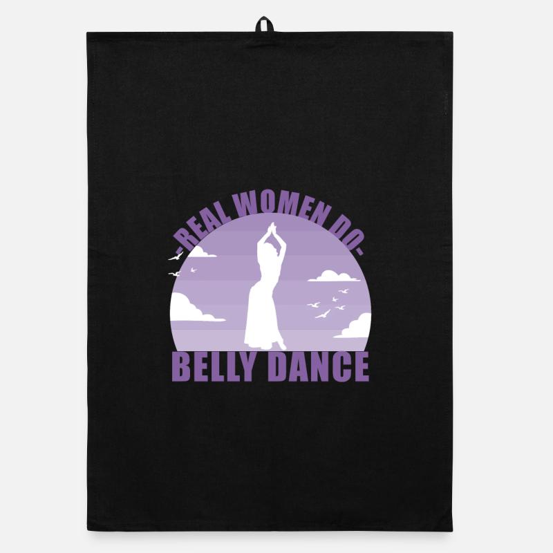 Belly Dance Belly Dancer Dancer Gift Organic dish towel