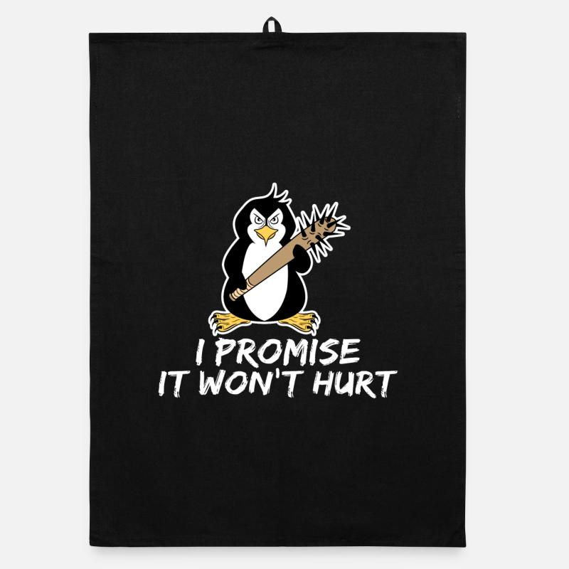 Seevogel Statement Tier Pinguin Zoo Vogel Organic Geschirrtuch
