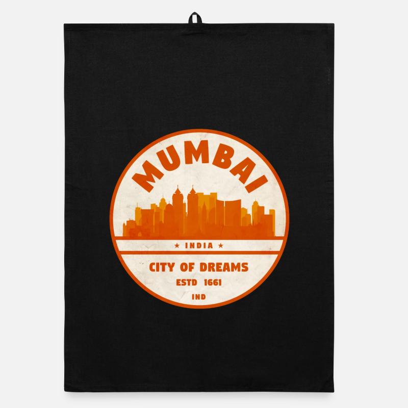 Mumbai Inde Skyline Torchon bio