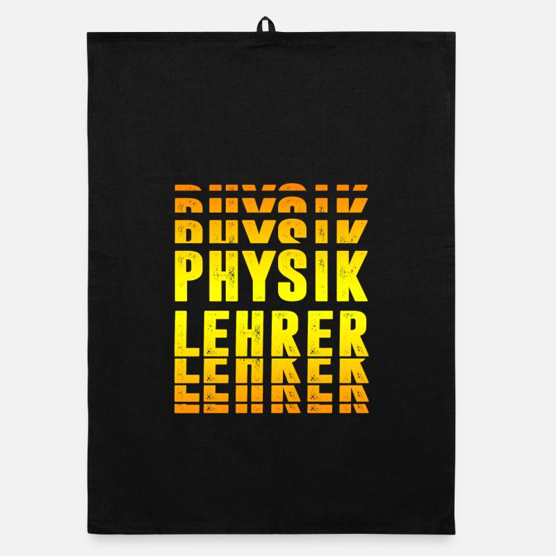 Physiklehrer Design Organic Geschirrtuch