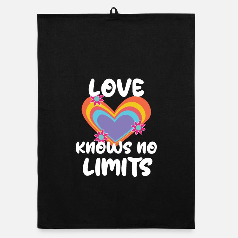Egalité Amour Coeur Relation Lgbt Torchon bio