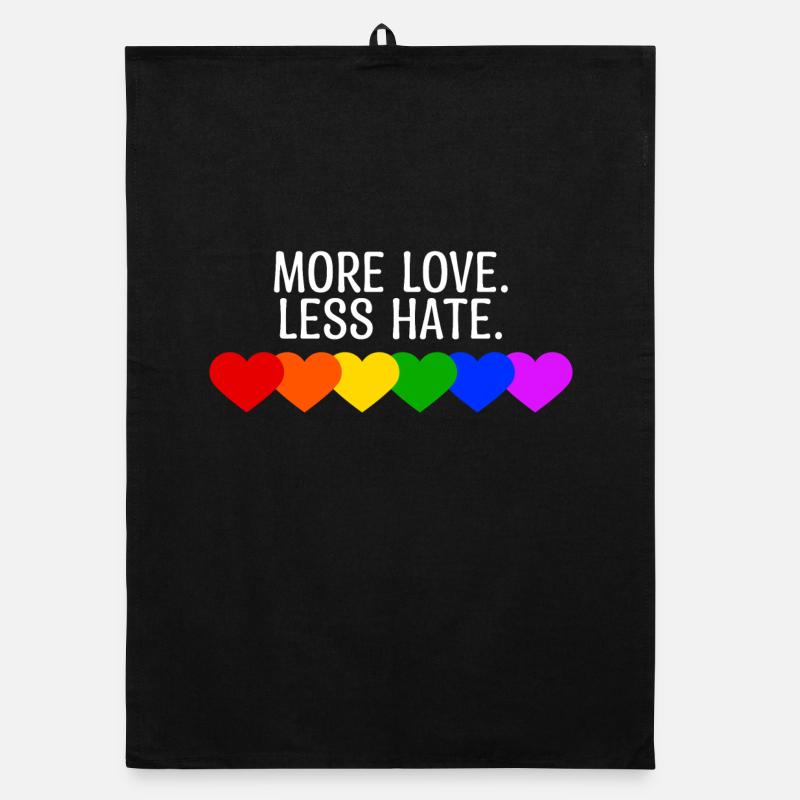 Sexuality Statement Lgbt Equality Heart Organic dish towel