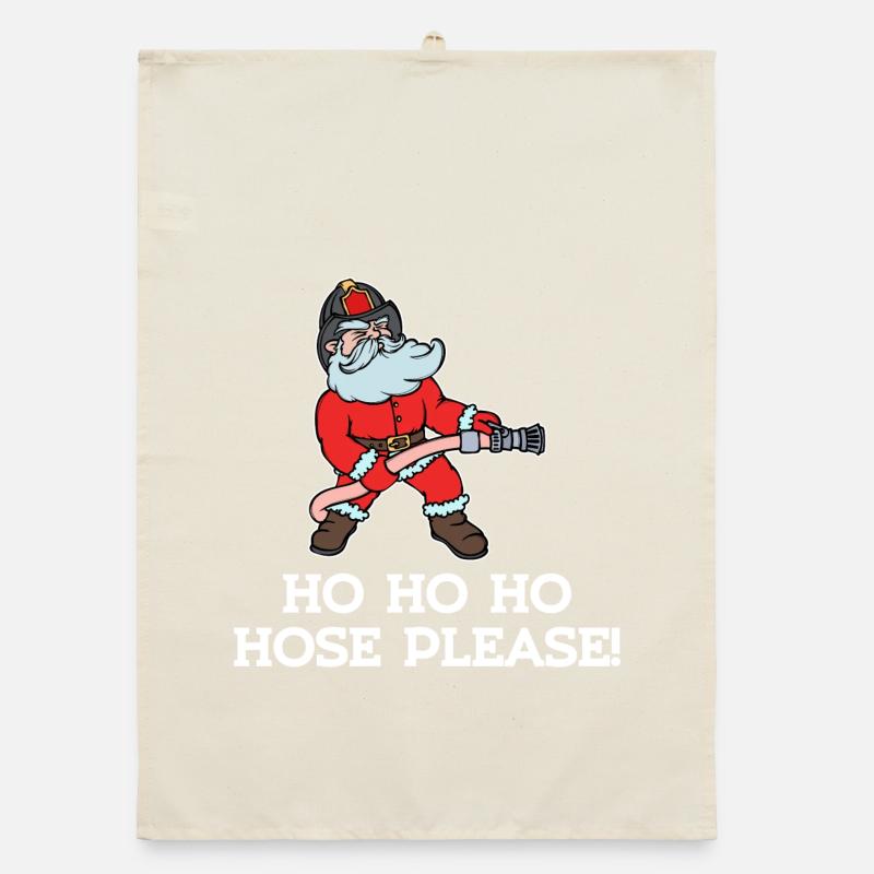 Fire Brigade Fire Protection Fire Hose Statement Organic dish towel