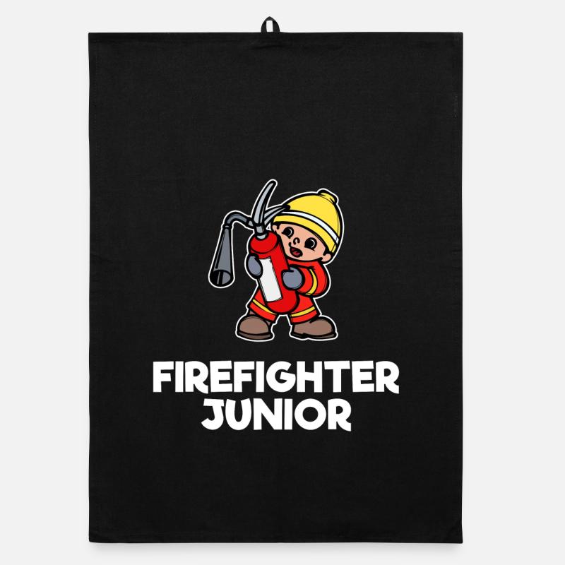 Casque de pompier Déclaration de la brigade d’incendie Extincteur Torchon bio