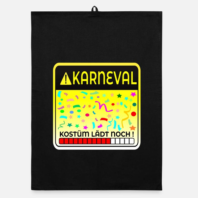 KARNEVALSKOSTÜME LUSTIG - COMPUTER Organic Geschirrtuch