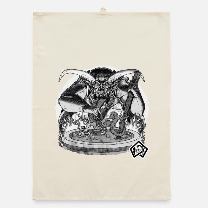 Cook, cook, chef from hell Organic dish towel