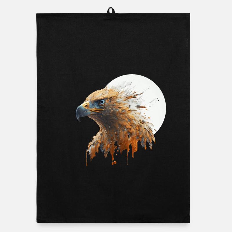 Bel aigle américain Torchon bio