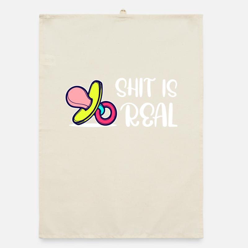 Mama Statement Bébé Descendance Née Enceinte Torchon bio