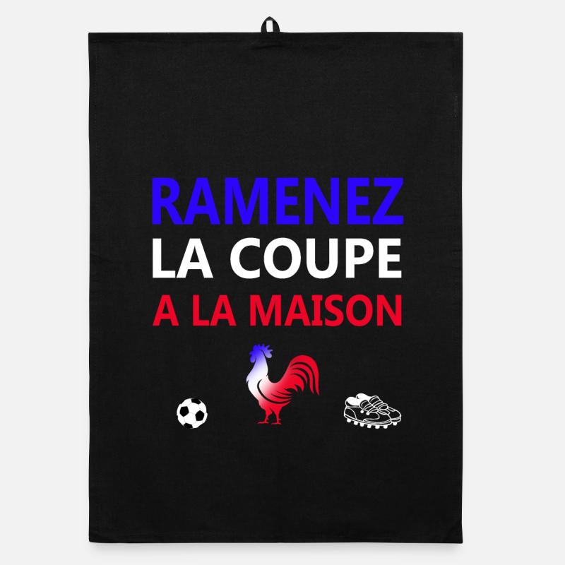 RAMENEZ LA COUPE A LA MAISON Torchon bio