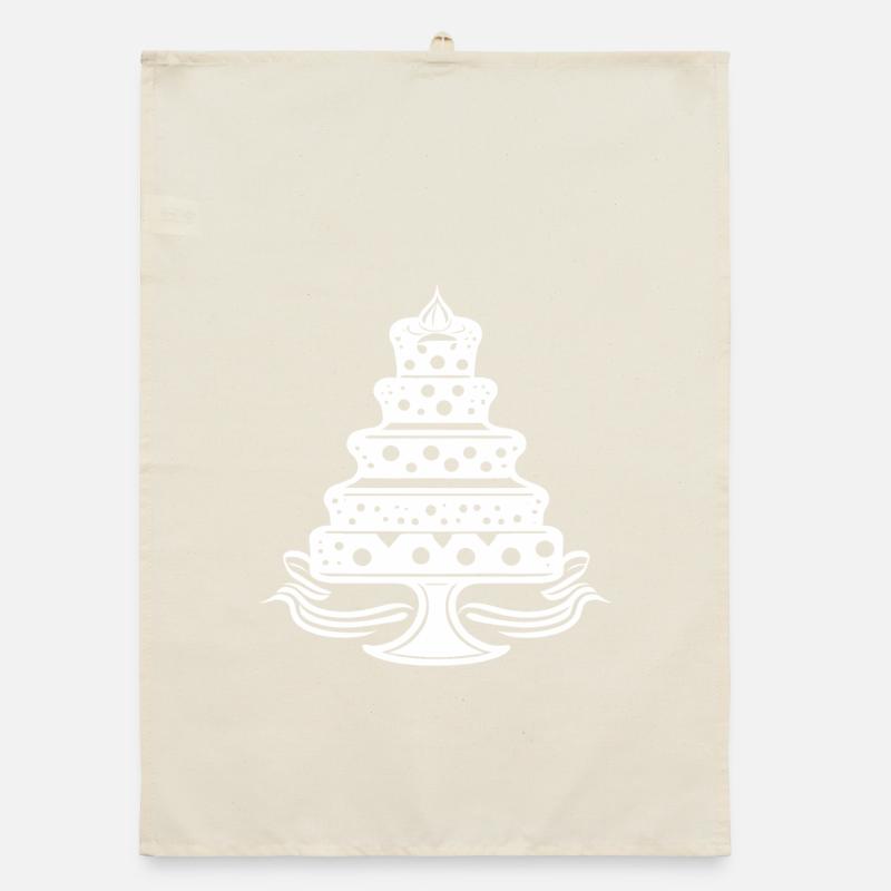 Cake, cake Organic dish towel