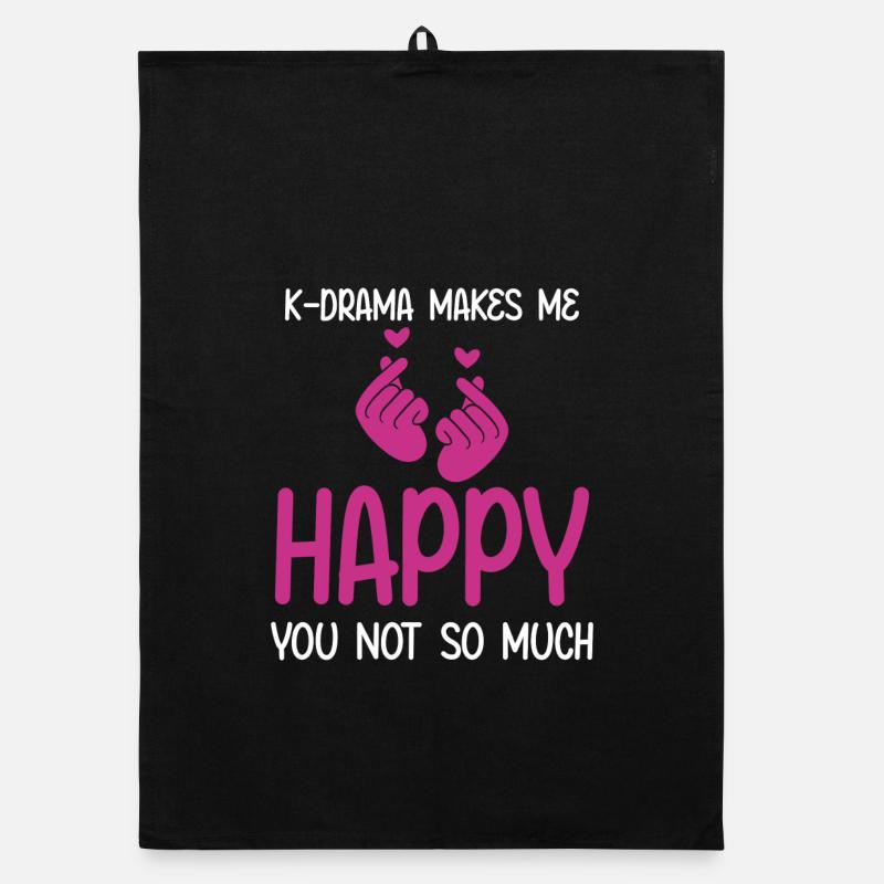 Le K-drama me rend heureuse, pas tant que ça Torchon bio