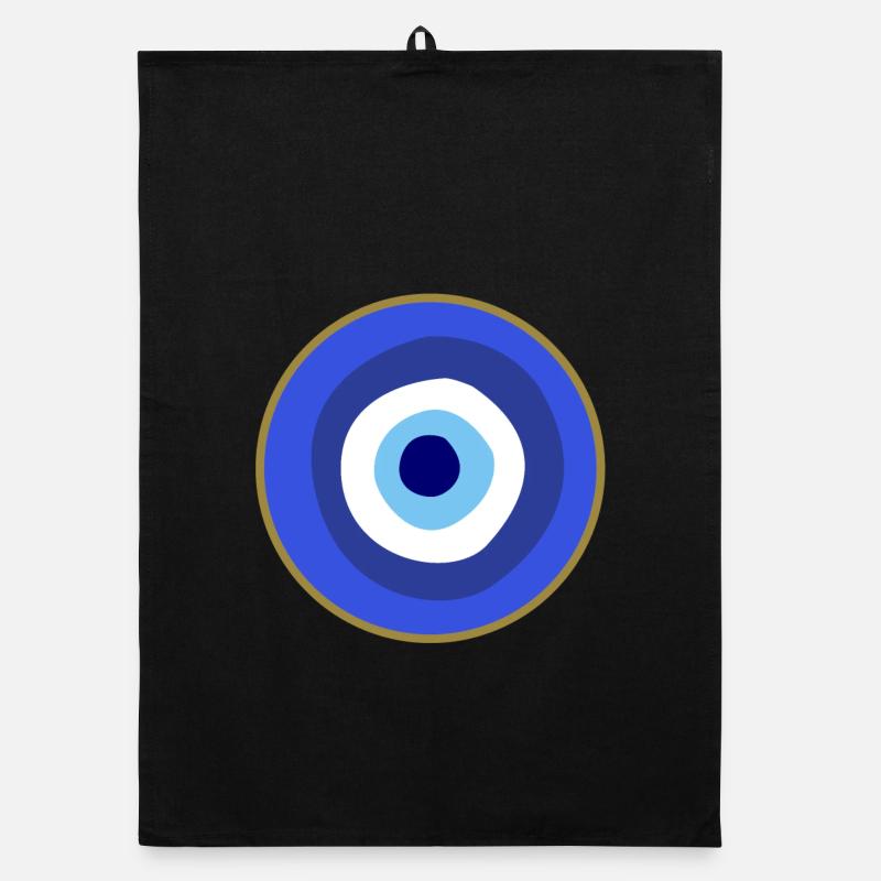 Evil Eye Organic dish towel