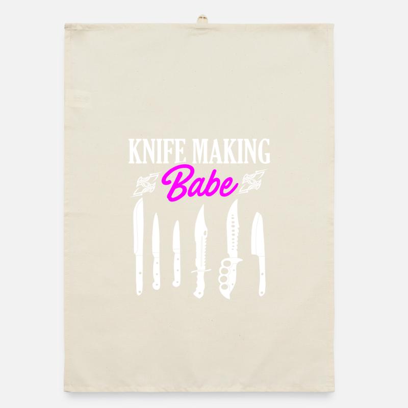 Fabrication de couteaux Conception de couteaux Torchon bio