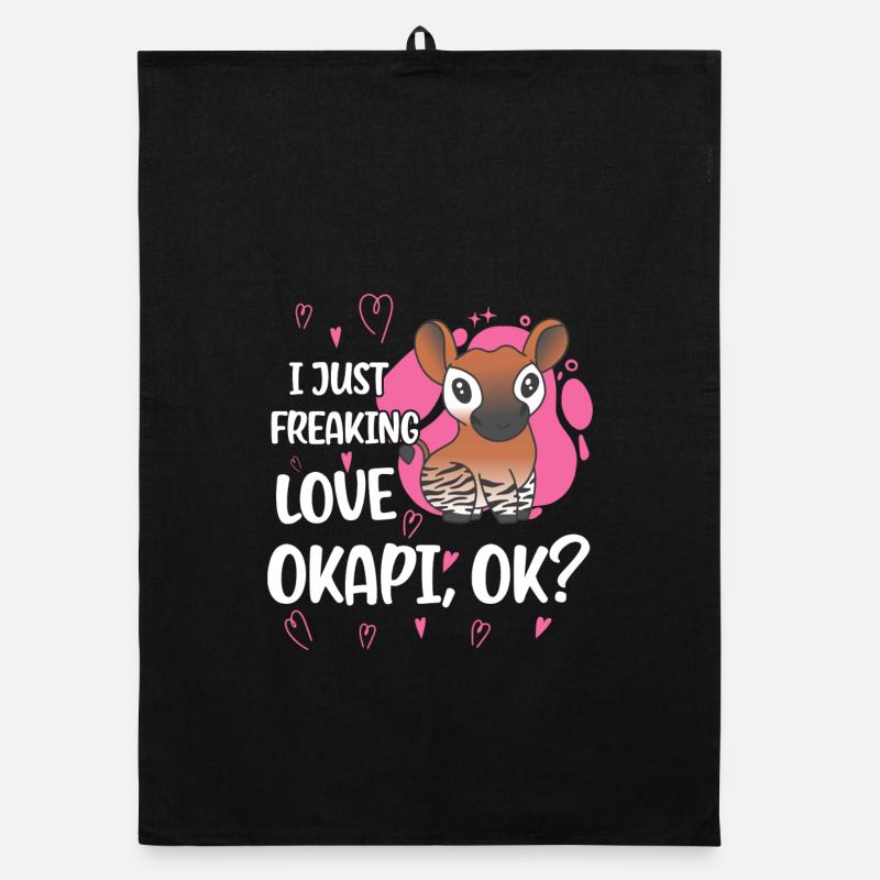 I love okapi Organic dish towel