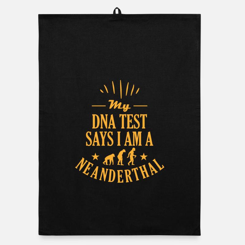 Mein DNA-Test sagt, ich bin ein Neandertaler Organic Geschirrtuch