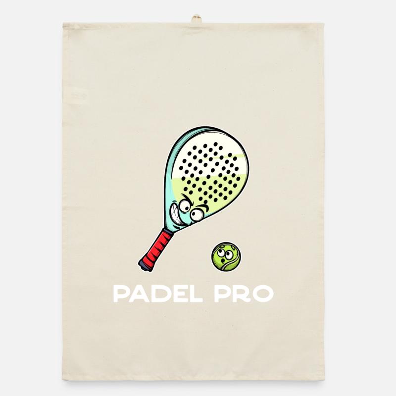 Padel Game Butterfly Ball Padel Statement Racket Organic dish towel