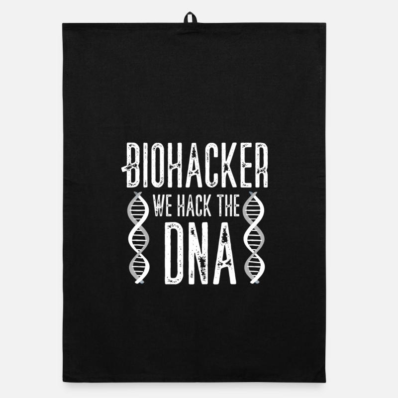 Biohacker we hack the DNA Organic dish towel
