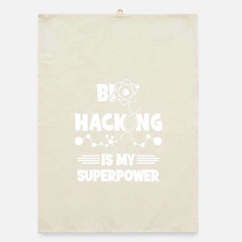Le biohacking est mon super pouvoir Torchon bio
