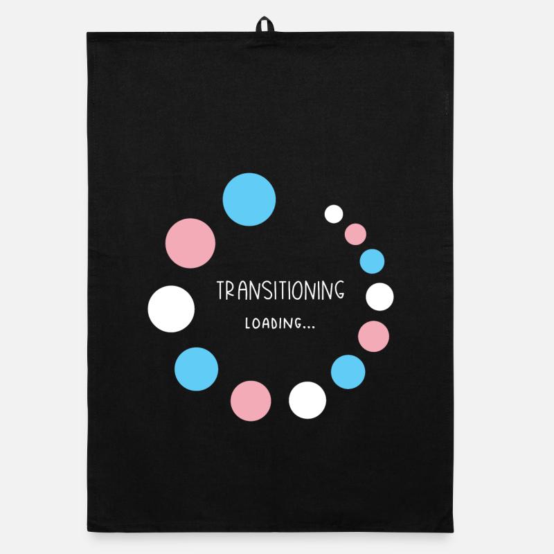Pride Month - Transitioning... Loading Organic dish towel