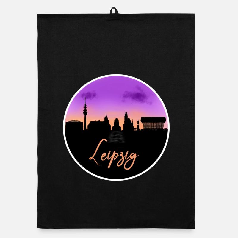 Leipzig Fine Skyline Organic dish towel