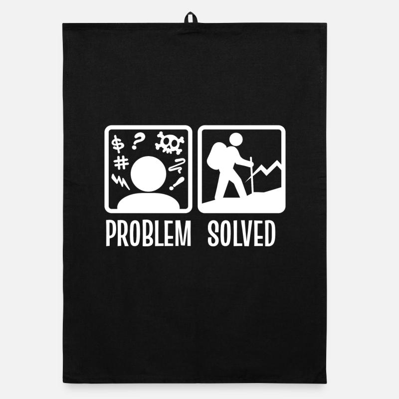 Mountain Hiking Hiking Hiking Statement Climbing Organic dish towel