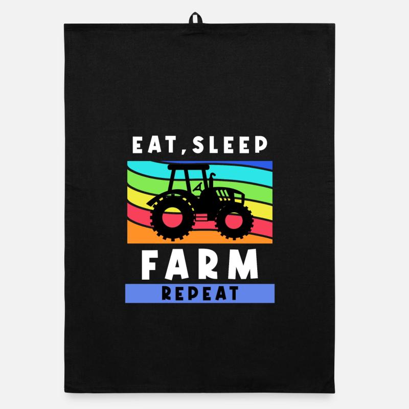 Déclaration sur les tracteurs agricoles agricoles Torchon bio