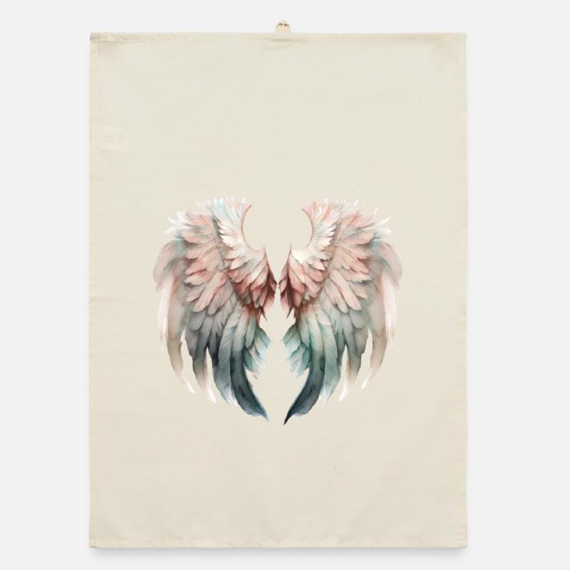 Ailes Pastel Envolée Douce Torchon bio