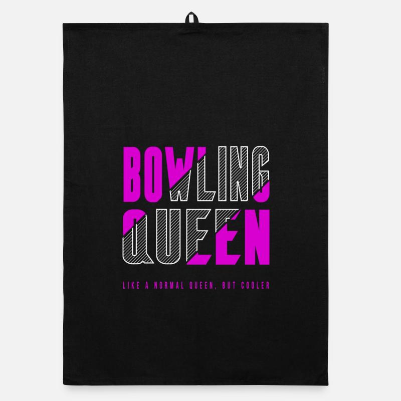 Bowling Queen Organic dish towel