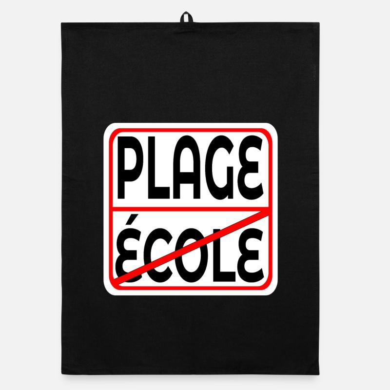 Début des vacances École PLAGE Torchon bio