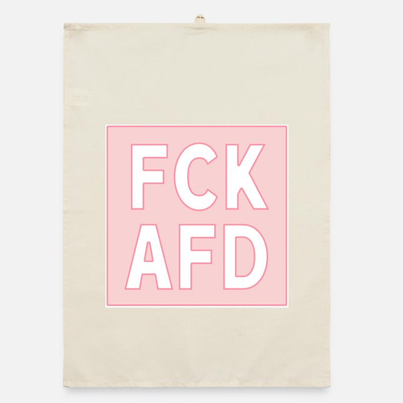 FCK AFD rosa Organic Geschirrtuch