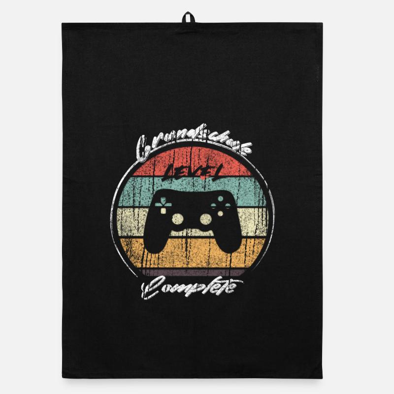 Elementary Level Complete Gamer Organic dish towel