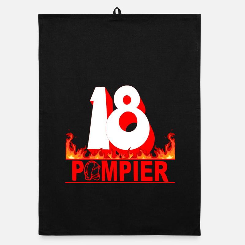 Fireman Organic dish towel