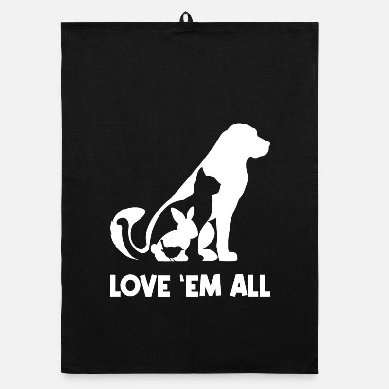 Déclaration sur les animaux de compagnie Chat Lapin Chien Animaux de compagnie Torchon bio