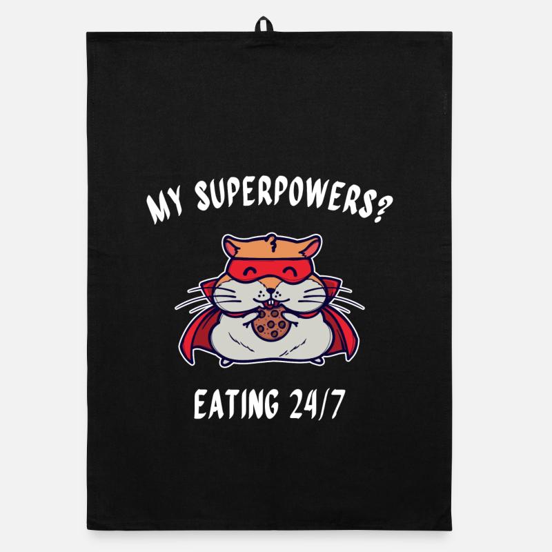 Favorite Animal Hamster Statement Pets Pet Organic dish towel
