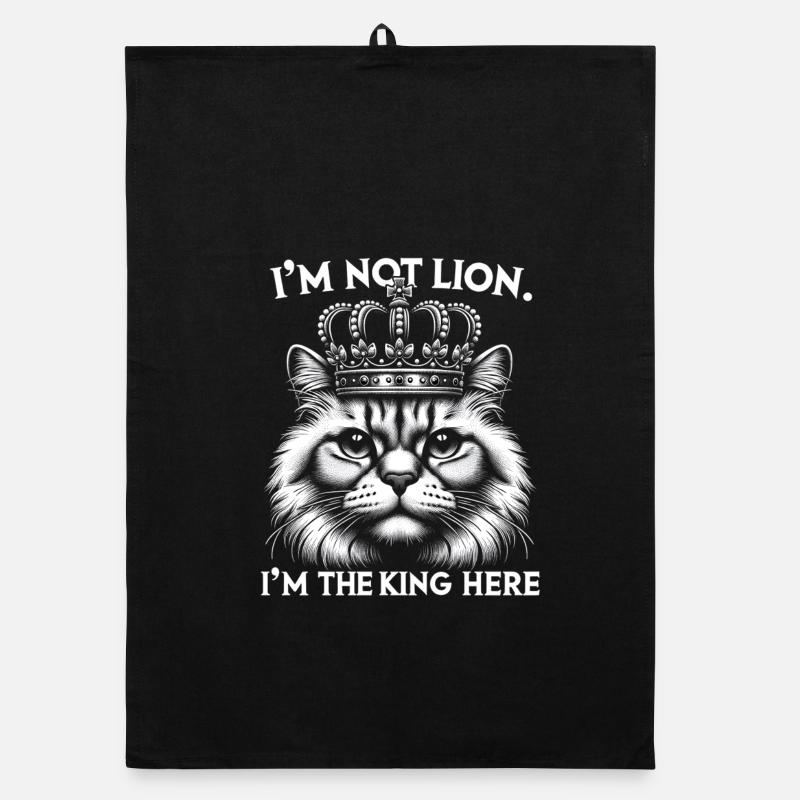Cat King Organic dish towel