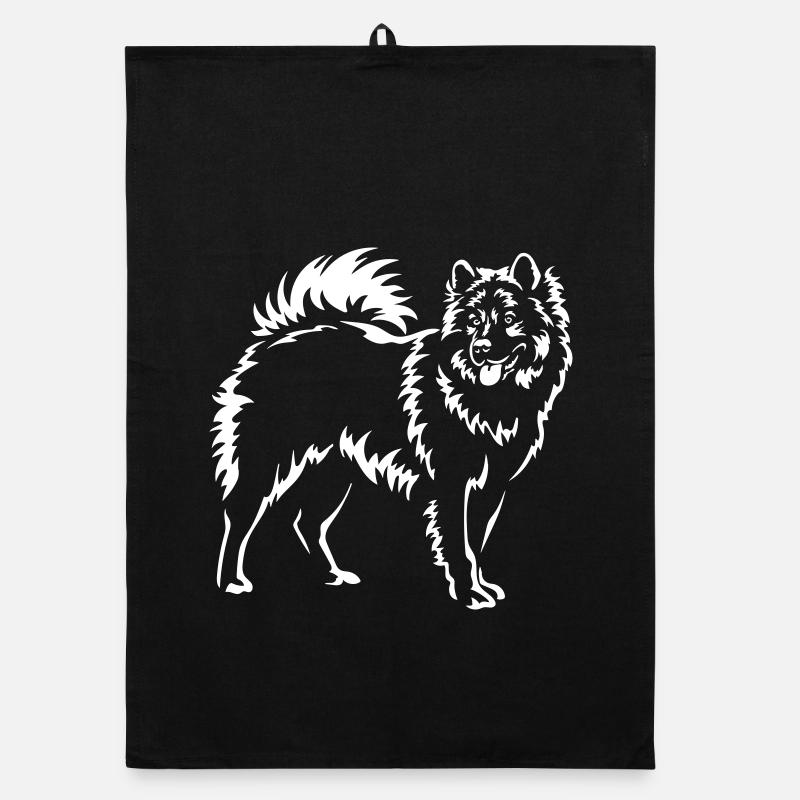 Eurasier « Black Edition » Torchon bio