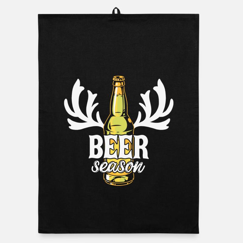 Bier, Bier trinken, Bier Fan Organic Geschirrtuch