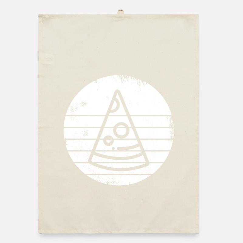 Pizza Organic dish towel