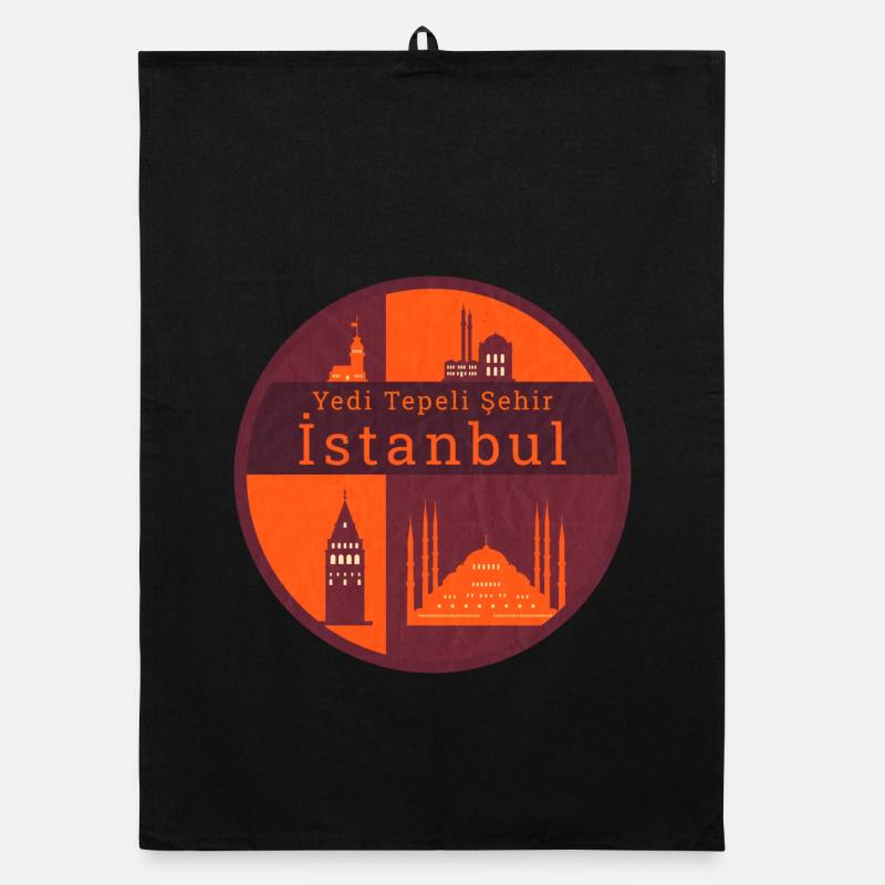 Monuments d’Istanbul Torchon bio