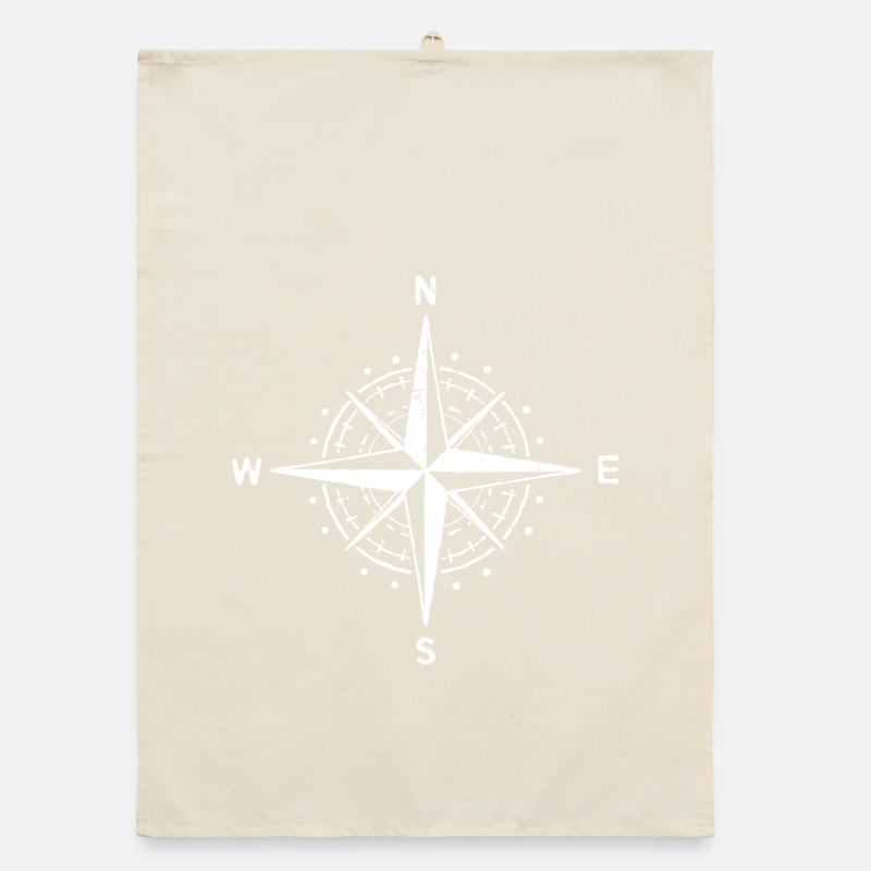 Camping Camper Wanderlust Wanderer Campingplatz Organic Geschirrtuch