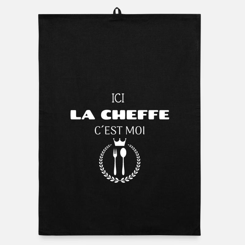 Ici la cheffe c’est moi Torchon bio