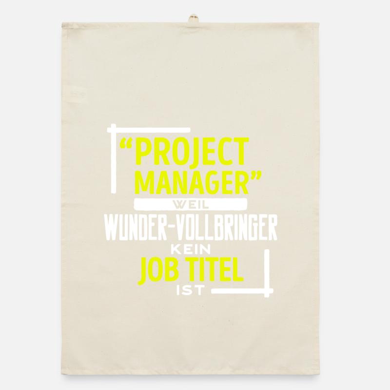 Job Statement Project Manager Profession Career Work Organic dish towel