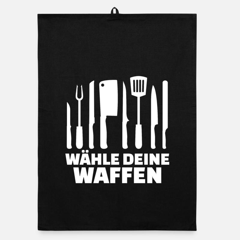 Karriere Chef Job Beruf Vorgesetzter Statement Organic Geschirrtuch
